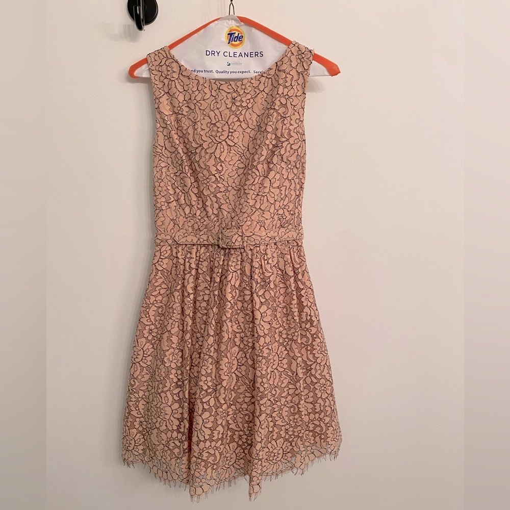 Eliza J Pink Floral Dress